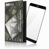 Tempered Glass Protector Telefon széléig érő - Huawei P10 Lite Fekete készülékhez - Üvegfólia