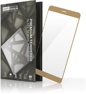 Tempered Glass Protector keretes védőüveg Samsung Galaxy J3 (2016) Arany - Üvegfólia