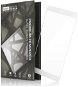 Tempered Glass Protector Rámečkové pre Samsung Galaxy J3 (2017) Biele - Ochranné sklo
