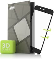 Tempered Glass Protector pre iPhone 7 / 8/ SE 2022 / SE 2020 (Case Friendly) 3D GLASS, čierne - Ochranné sklo