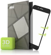 Tempered Glass Protector iPhone 7 plus/ iPhone 8 plus 3D üvegfólia - 3D Glass, fekete - Üvegfólia