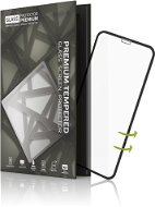 Tempered Glass Protector pre iPhone X/XS - 3D GLASS, Black - Glass Screen Protector