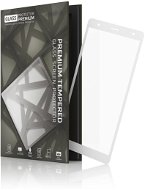 Tempered Glass Protector Sony Xperia XZ2 készülékhez, keretes - fehér - Üvegfólia