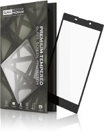 Tempered Glass Protector Sony Xperia L2 készülékhez, keretes - fekete - Üvegfólia