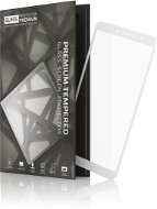 Tempered Glass Protector mit Rahmen für Xiaomi RedMi S2 Weiß - Schutzglas