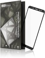 Tempered Glass SAMSUNG J6 Duos készülékhez keretes fekete - Üvegfólia