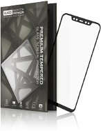 Tempered Glass Protector Frame for Xiaomi Mi 8 Black - Glass Screen Protector
