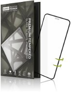 Tempered Glass Protector 3D Case für iPhone XR, schwarz - Schutzglas