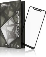 Tempered Glass Protector Frame for Motorola One, Black - Glass Screen Protector