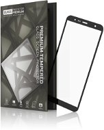 Tempered Glass Protector pre Samsung Galaxy J4+/J6+ Čierne - Ochranné sklo