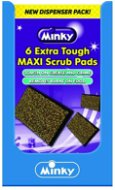 Minky Extra tough scrub pads (6 pcs) (TT40900600) - Dish Sponge