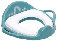 Baby toilet seat soft Meteo - turquoise - Children's toilet training seat