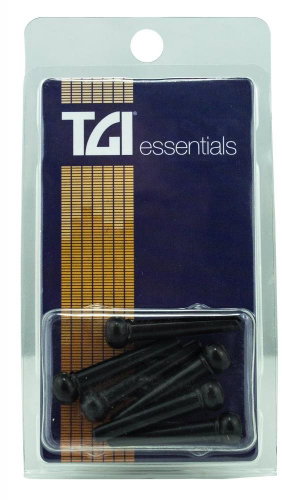 TGI BP20B pegs for grasshopper black with dot - Guitar Mechanism - Main image