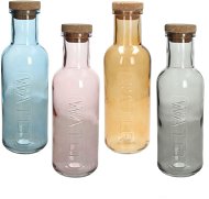 Tognana POP Glasflasche mit Verschluss 1 l - Trinkflasche