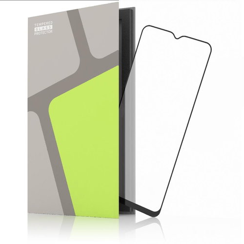 Tempered Glass Protector rámečkové pro Nokia C31, černé - Glass Screen Protector - Main image