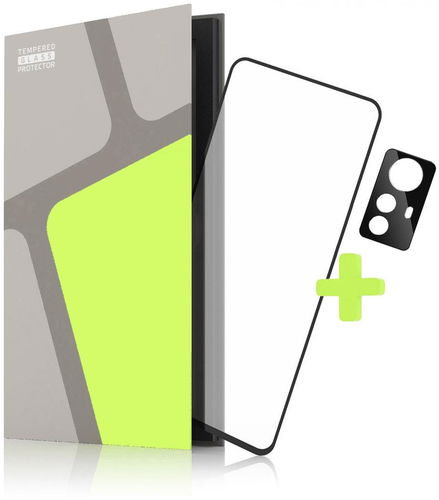 Tempered Glass Protector rámečkové pro Xiaomi Redmi Note 12s 4G + sklo na kameru - Ochranné sklo - Hlavní obrázek