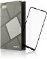Tempered Glass Protector Frame for Huawei P40 Lite E, Black - Glass Screen Protector
