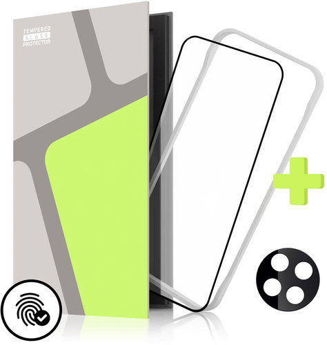Tempered Glass Protector for OnePlus 12 + camera glass + installation frame - Glass Screen Protector - Main image