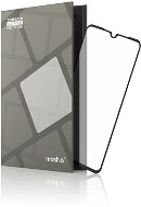Tempered Glass Protector LG G8X ThinQ készülékhez, keretes, fekete - Üvegfólia