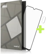 Tempered Glass Protector Frame for Oppo A5 2020, Black + Camera Glass - Glass Screen Protector