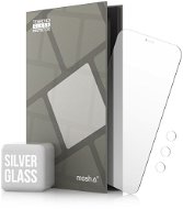 Tempered Glass Protector tükrös iPhone 12/12 Pro készülékhez, ezüst + fényképezőgép üveg - Üvegfólia