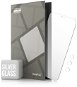 Tempered Glass Protector zrkadlové na iPhone 12/12 Pro, Strieborné + sklo na kameru - Ochranné sklo