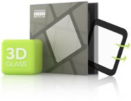 Tempered Glass Protector für Xiaomi Mi Watch Lite - 3D GLASS, schwarz - Schutzglas
