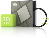 Tempered Glass Protector pre Amazfit GTR 2e – 3D GLASS, čierne - Ochranné sklo