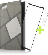 Tempered Glass Protector Frame for Sony Xperia 1 III, Black + Camera Glass - Glass Screen Protector
