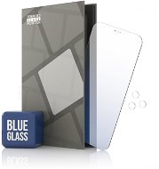 Tempered Glass Mirror Protector for iPhone 12 Pro Max, Blue + Camera Glass - Glass Screen Protector