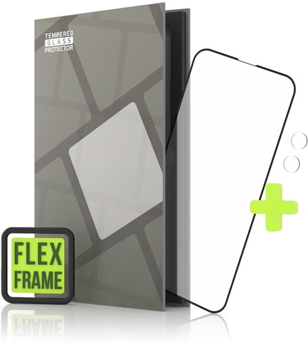 Tempered Glass Protector for iPhone 13 mini, Flexi Frame + Camera Glass (Case Friendly) - Glass Screen Protector - Main image