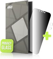 Tempered Glass Protector pre iPhone 13 mini; 0,3 mm, Privacy glass + sklo na kameru (Case Friendly) - Ochranné sklo