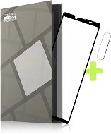 Tempered Glass Protector bezel for Sony Xperia 10 IV, + 3D glass on the camera (Case Friendly) - Glass Screen Protector