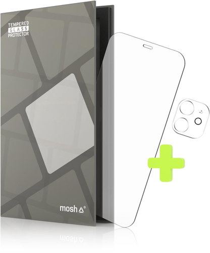 Tempered Glass Protector 0.3mm for iPhone 12 mini + camera glass (Case Friendly) - Glass Screen Protector - Main image