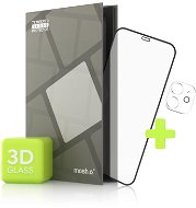 Tempered Glass Protector na iPhone 11, 3D + sklo na kameru (Case Friendly) - Ochranné sklo