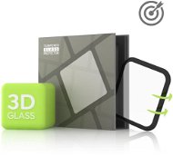 Tempered Glass Protector Apple Watch 7/8 41mm 3D üvegfólia - 3D Glass, vízálló + felhelyező keret - Üvegfólia