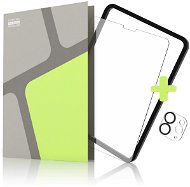 Gehärteter Glasschutz für iPad Pro 12.9 (2021/ 2020/ 2018) + Einbaurahmen + Kameraglas - Schutzglas