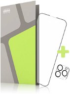 Üvegfólia Tempered Glass Protector iPhone 14 Pro Max üvegfólia + kamera védő fólia - keret - Ochranné sklo