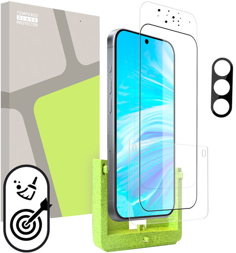 Tempered Glass Protector, Samsung Galaxy S26+ (ÖNFELHELYEZŐ KERET) + védőüveg kamerához - Üvegfólia - Fő fotó