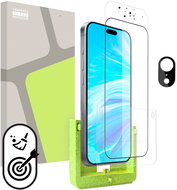 Tempered Glass Protector pro iPhone 17e / 16e (SAMOINSTALAČNÍ APLIKÁTOR) + sklo na kameru - Glass Screen Protector