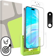 Tempered Glass Protector pro iPhone 17 Air (SAMOINSTALAČNÍ APLIKÁTOR) + sklo na kameru - Glass Screen Protector