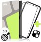 Ochranné sklo Tempered Glass Protector pre iPhone 15 + sklo na kameru + inštalačný rámček (Case Friendly) - Ochranné sklo