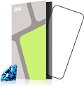 Tempered Glass Protector safírové pro iPhone 15,  Case Friendly, černé - Glass Screen Protector