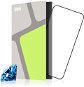 Tempered Glass Protector iPhone 15 Plus üvegfólia, zafír - Case Friendly - fekete - Üvegfólia