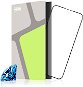 Tempered Glass Protector zafírové na iPhone 14/14 Plus/15/15 Plus, strieborná, 0.5 karátové - Ochranné sklo