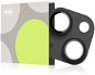 Tempered Glass Protector für iPhone 15 / 15 Plus / 14 / 14 Plus, schwarz - Objektiv-Schutzglas