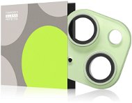 Objektiv-Schutzglas Tempered Glass Protector für das iPhone 15 / 15 Plus, grün - Ochranné sklo na objektiv