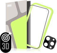 Tempered Glass Protector 3D for iPhone 16 Pro Max + camera glass + applicator (Case Friendly) - Glass Screen Protector