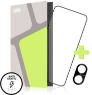 Tempered Glass Protector for iPhone 17, with adhesive ESD layer to repel dust (CaseFriendly) - Glass Screen Protector