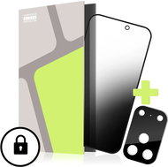 Tempered Glass Protector pro iPhone 17 Pro Max, PRIVACY GLASS + sklo na kameru (CaseFriendly) - Ochranné sklo